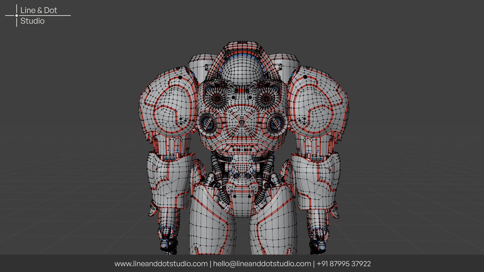3D modeling vs 3D rendering a mech modeling in blender