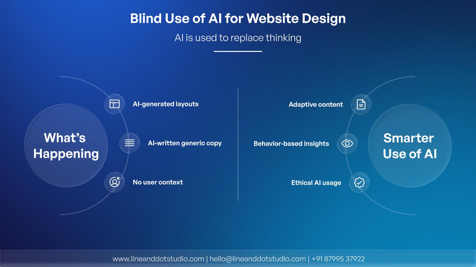 blind use of ai and the right way to use it