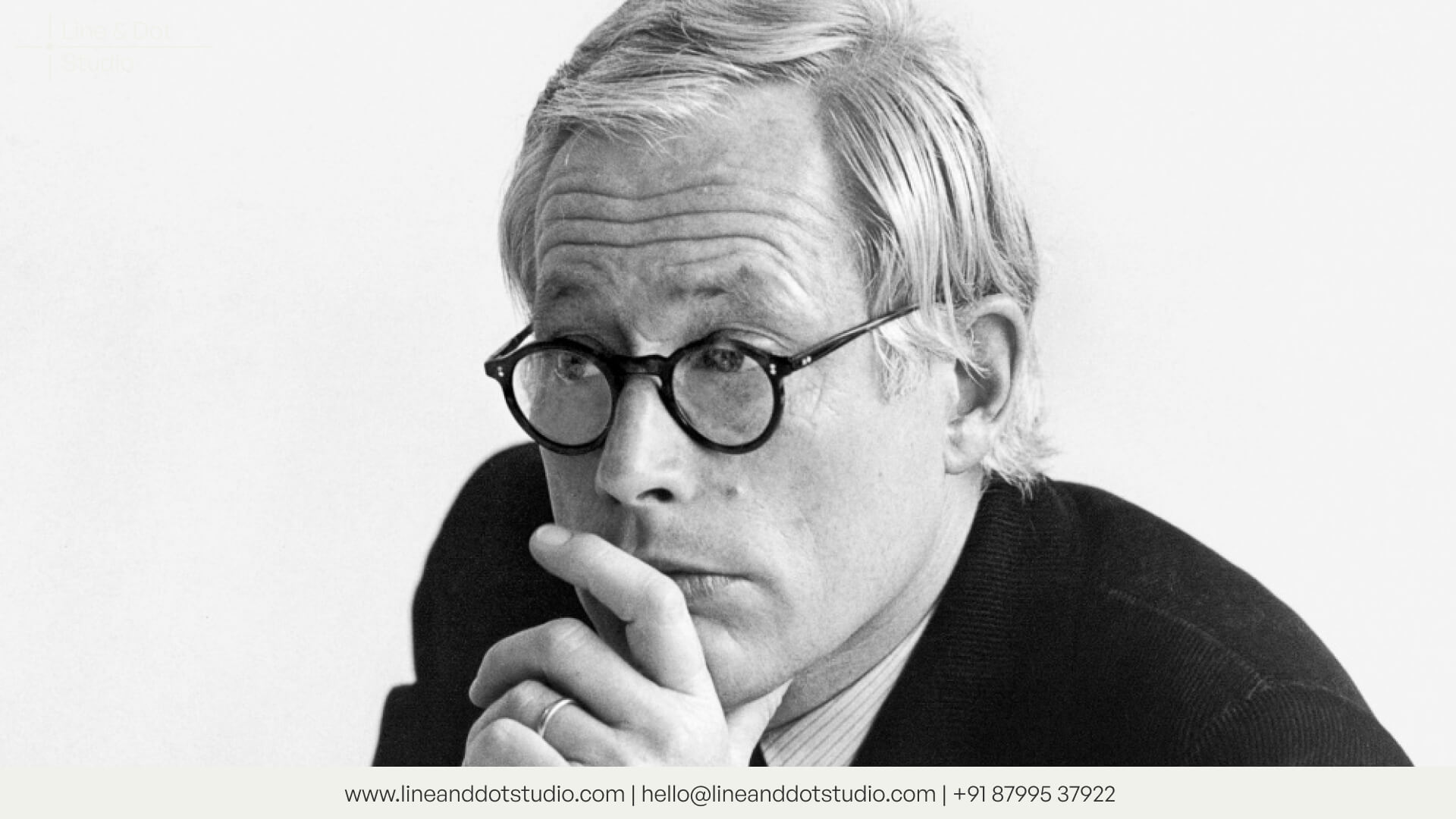 A photo of Dieter Rams