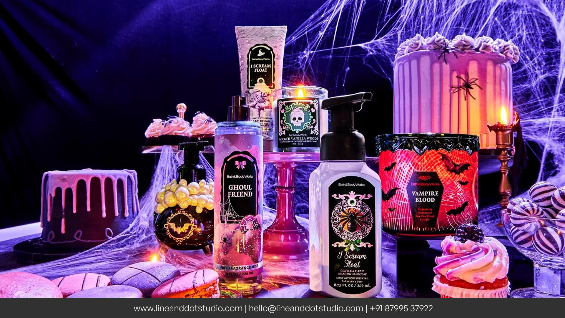 Cleaning halloween packaging