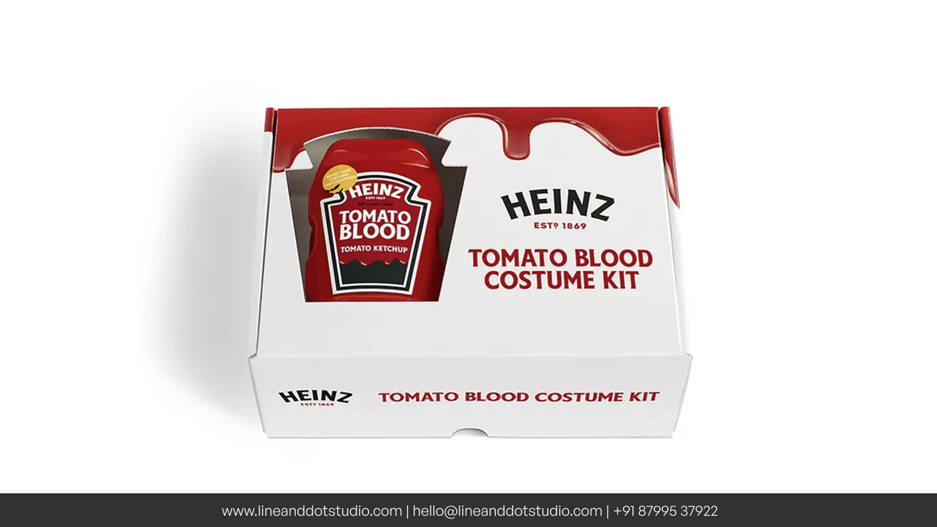 Ketchup Halloween packaging