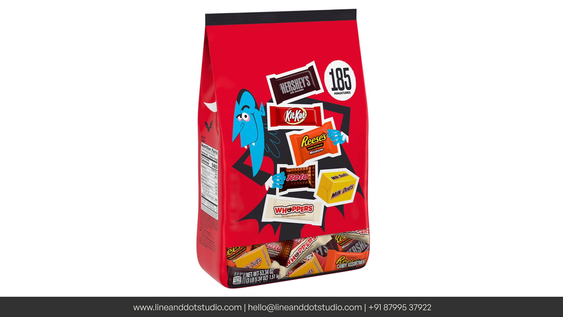 Hersheys halloween packaging