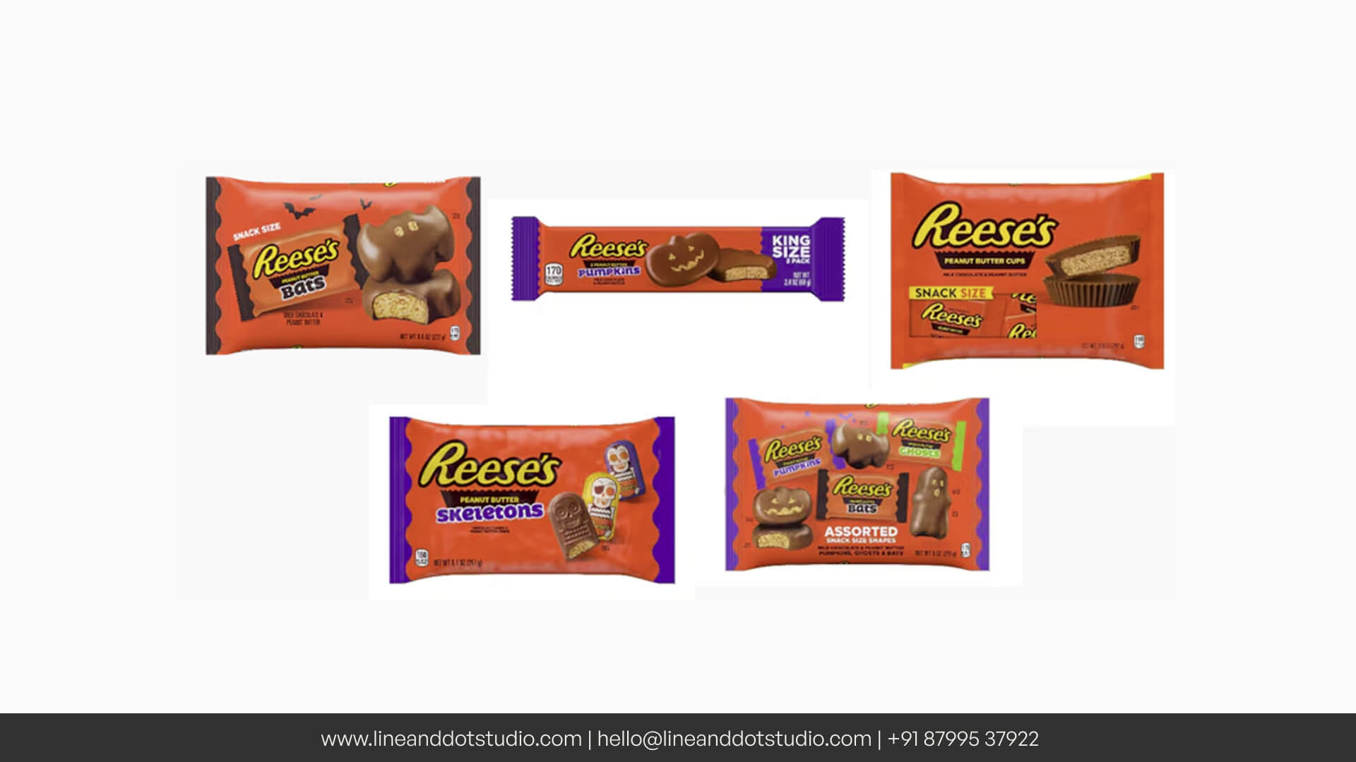 Reeses pumpking halloween packaging