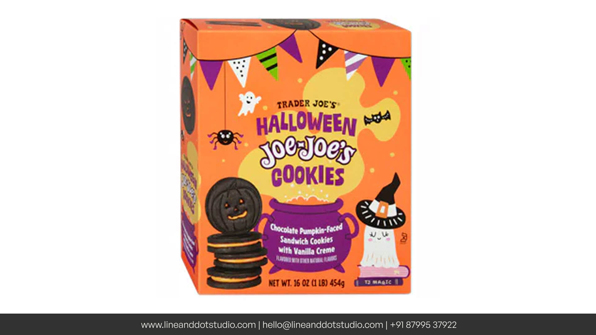 Cookies halloween packaging