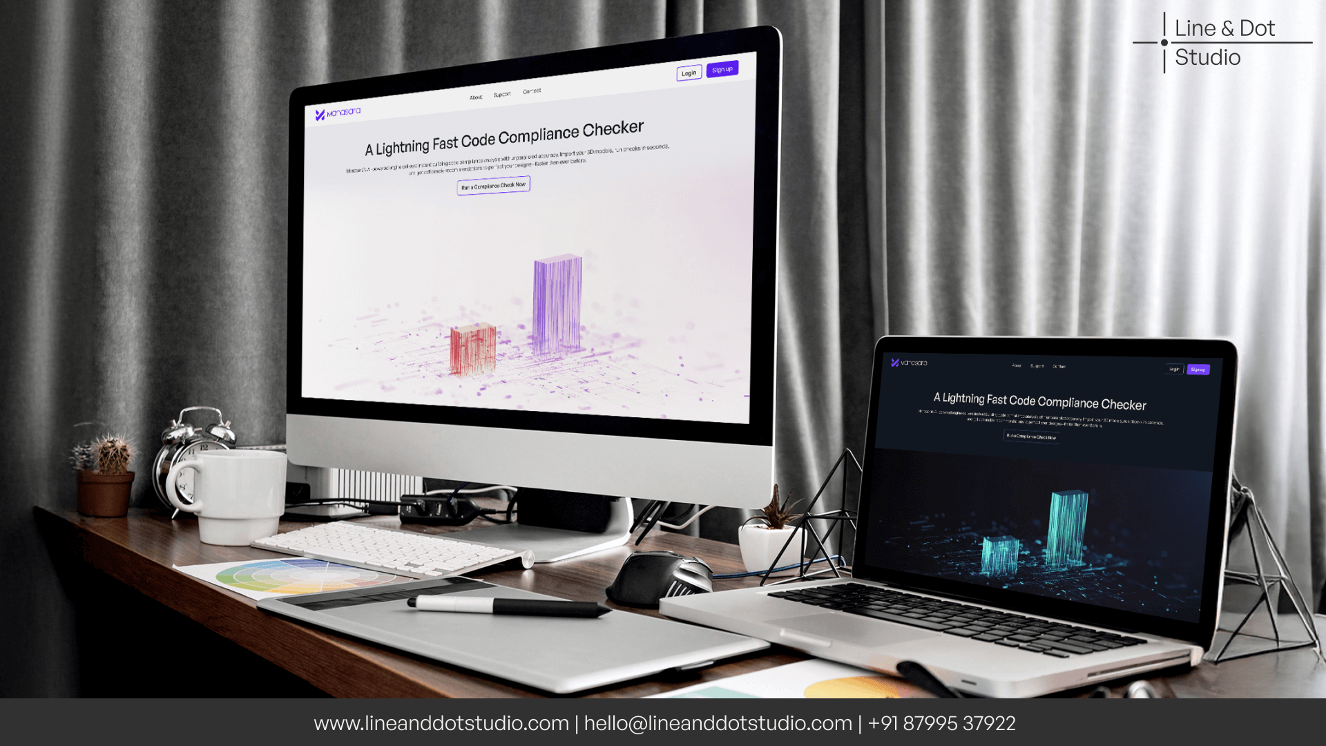 Light mode and dark mode of a website to personalize the website experience